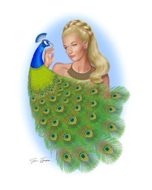 CY with Peacock from Artist's Disk